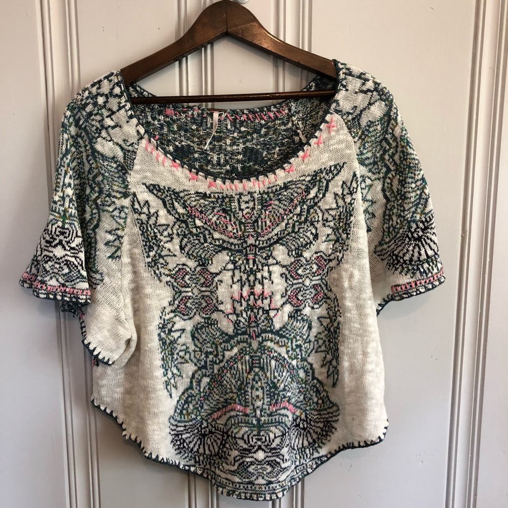 Free People spring sweater M